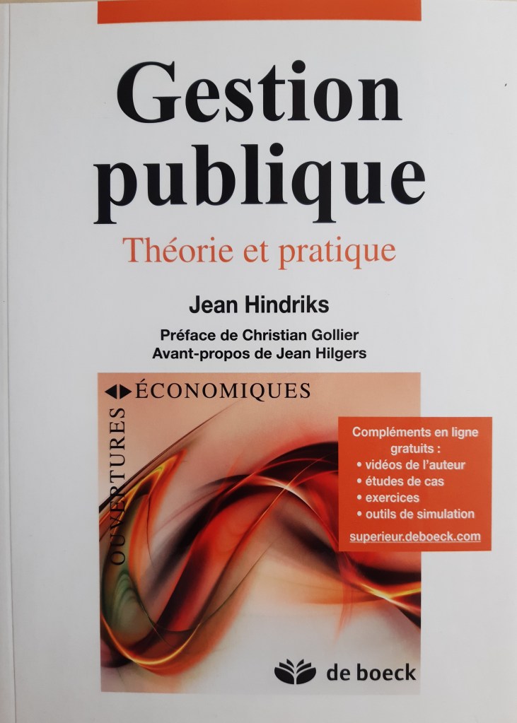 Un manuel de gestion publique sous l'angle de l'efficacité et des incitations proposant des outils de gestion spécifiques aux services publics.